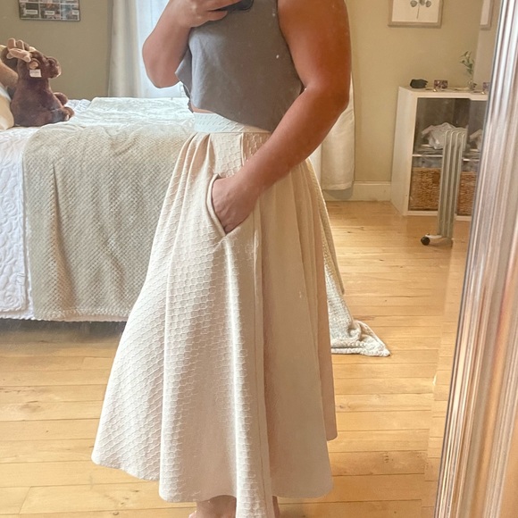 TORN BY RONNY KOBO | Maxi Thick Dress Skirt - Picture 4 of 13